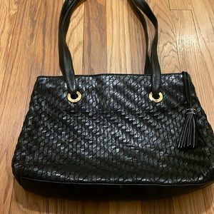 Kamarel New York Woven Leather Purse